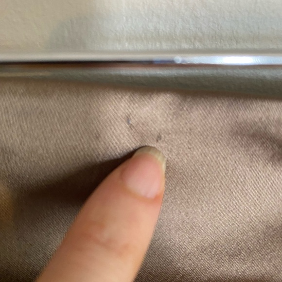 NWT Coast Satin Trumpet Pencil Skirt Porcini Colour Elegant Party Y2K Size 8 - Picture 7 of 9